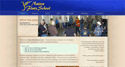 Desktop Screenshot of nativefluteschool.com